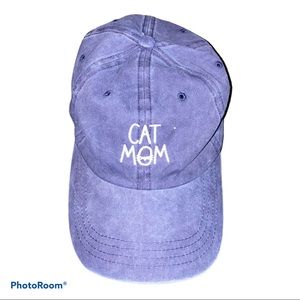 Cat Mom Embroidered Baseball Cap